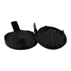 2X Tow Hook Cover Eye Cap for Toyota Corolla (2007–2010) - Black Unprimed