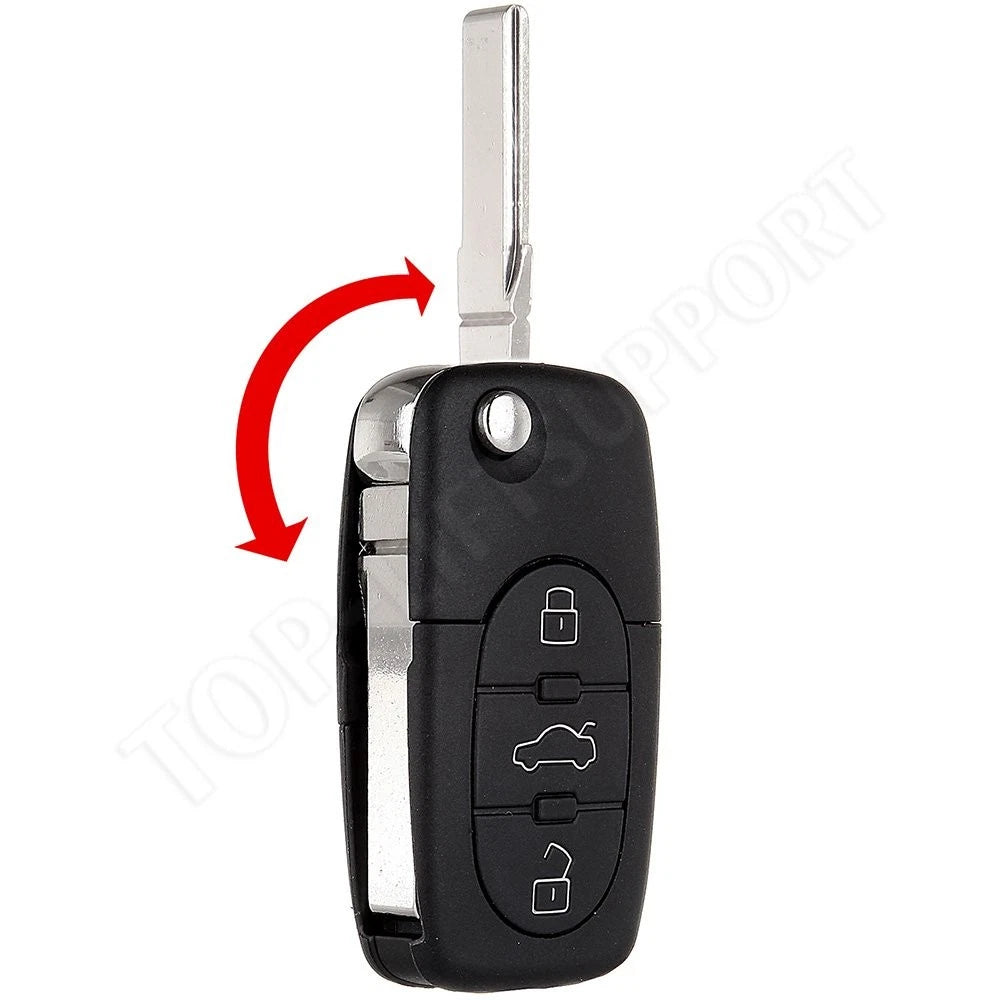 Key Fob Remote Shell Case for Audi A4 TT (1997–2004)