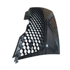 Upper Mesh Grille for VW Jetta GLI GTI (2006-2009) Black with Chrome Trim
