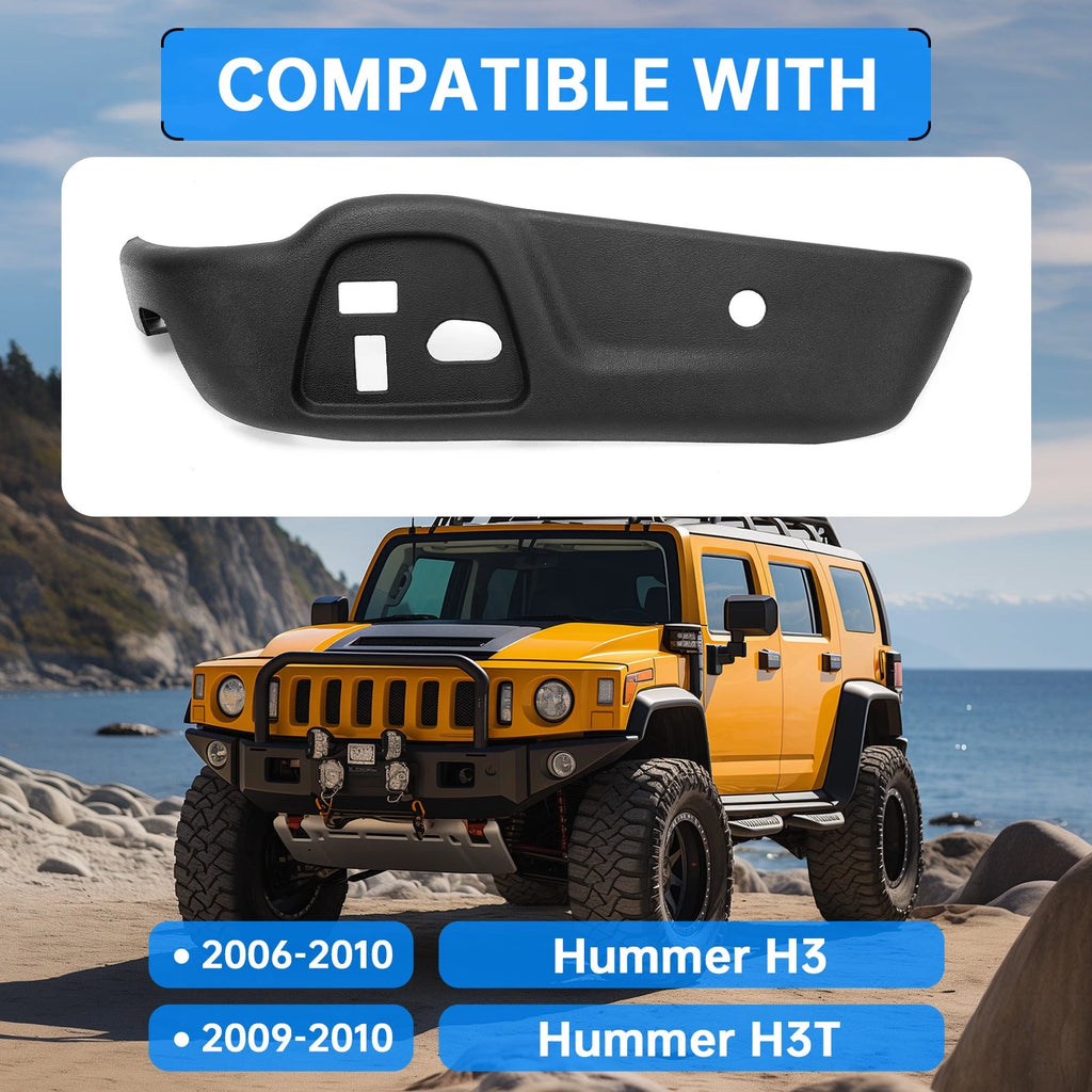 Power Seat Outer Switch Panel for Hummer H3 H3T (2006–2010)
