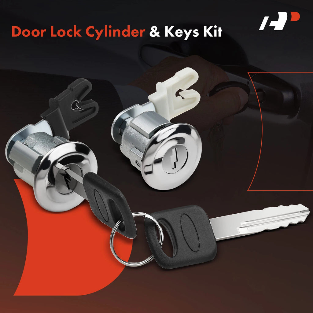 2X Door Lock Cylinder & Keys for Ford Aerostar E-150 E-250 (1990-1997)