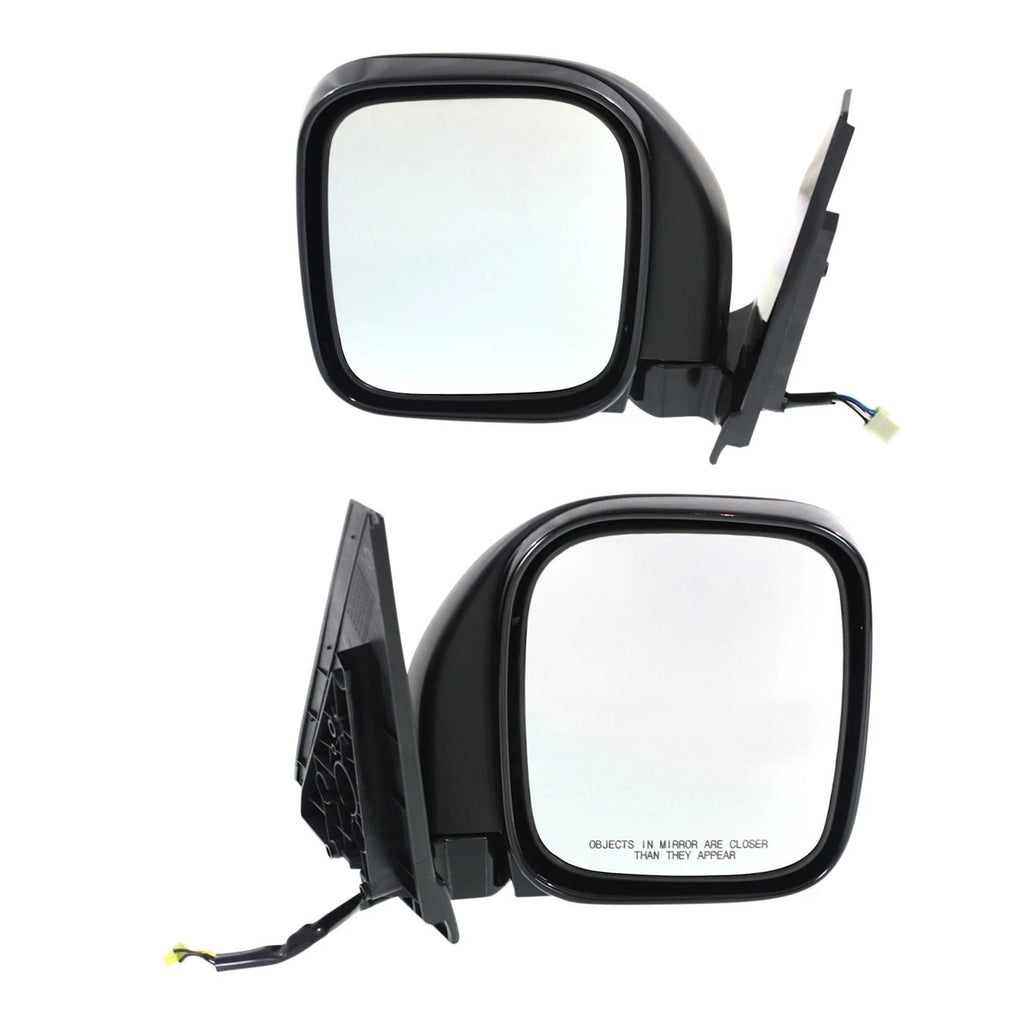 Power Mirror Pair for Mitsubishi Montero (2001–2006) Heated Manual Folding