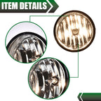 Fog Lights for Toyota Tacoma (2005–2011) Smoke Lens