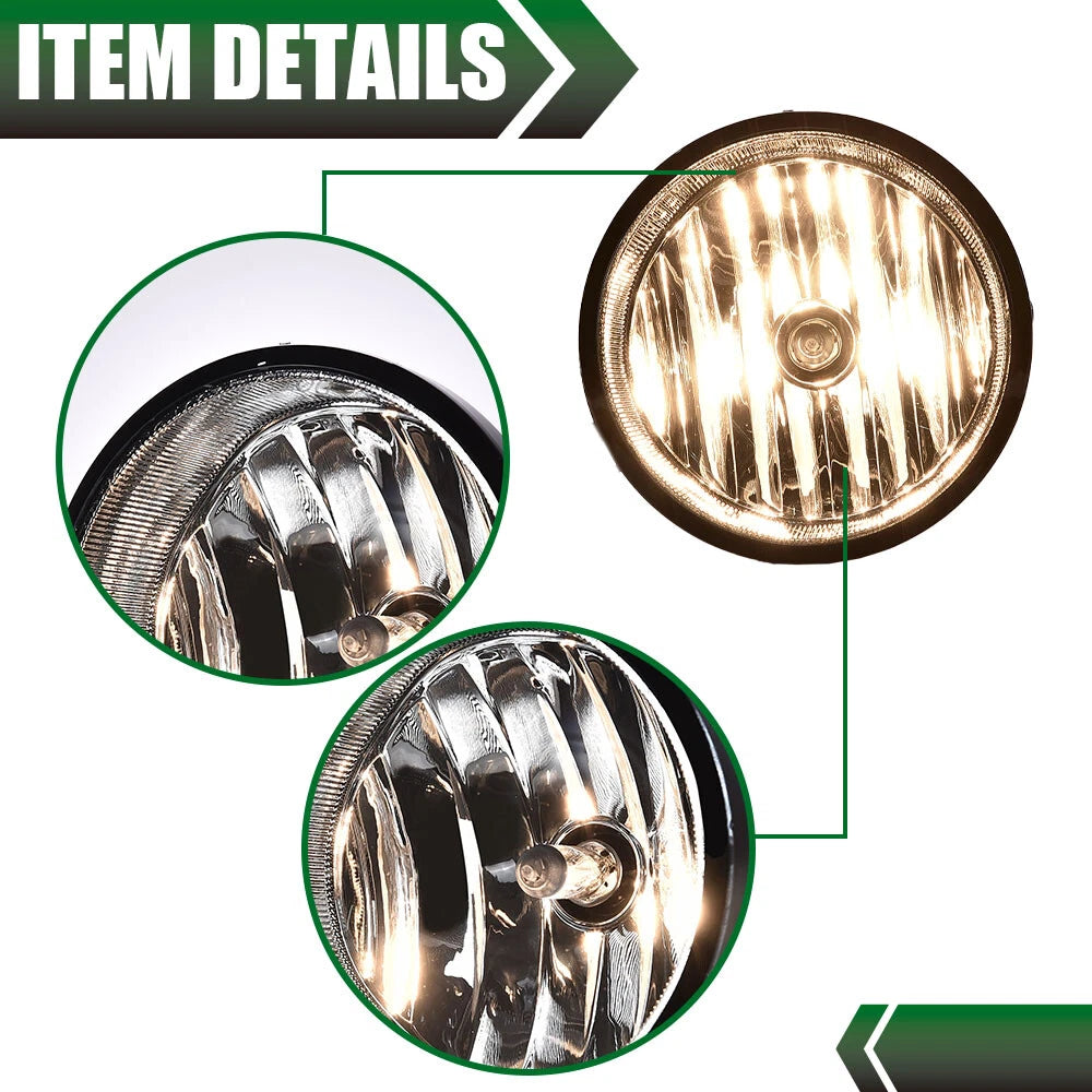 Fog Lights for Toyota Tacoma (2005–2011) Smoke Lens