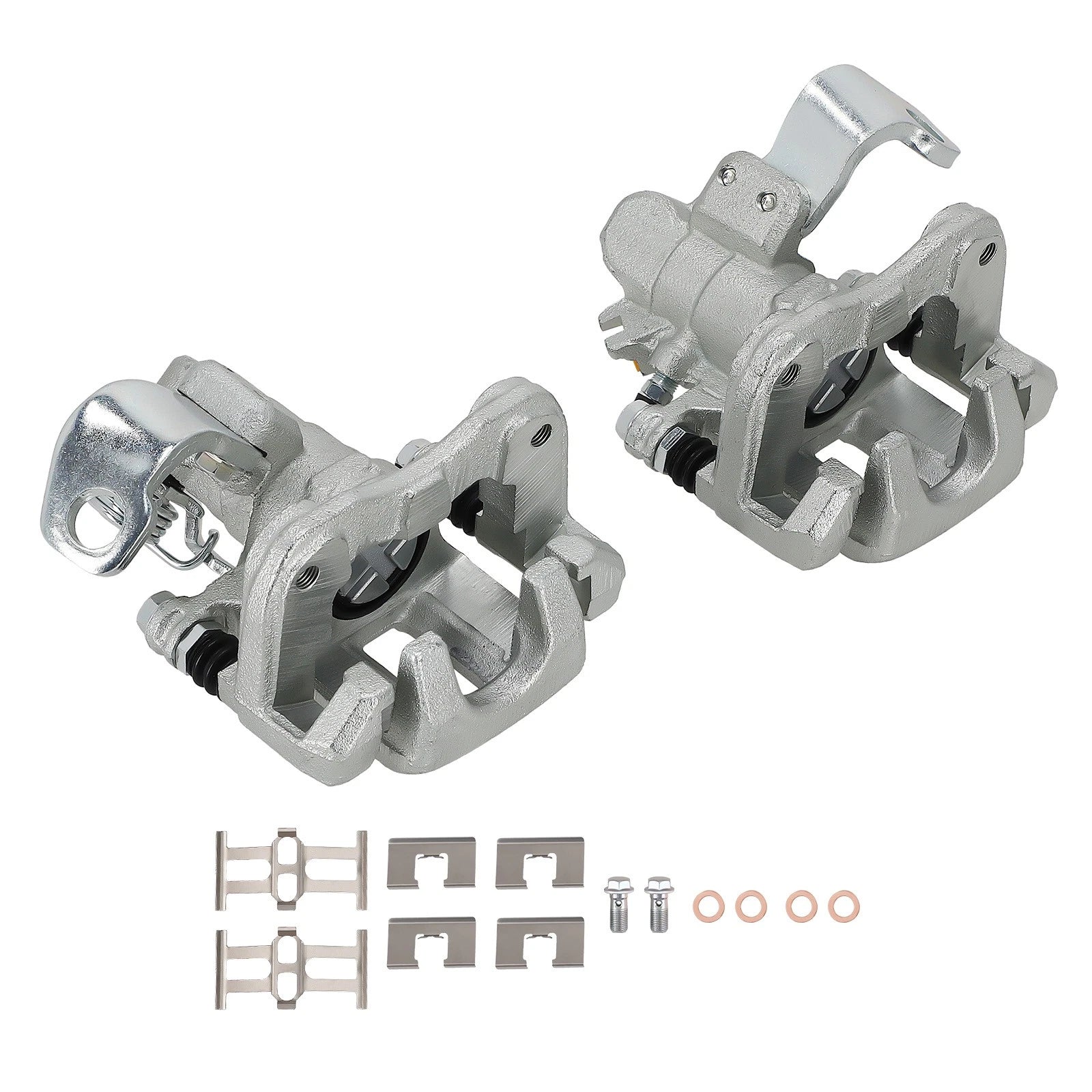 Complete Rear Brake Caliper Kit for Acura ILX (2013–2018) Honda Civic (2006–2015)