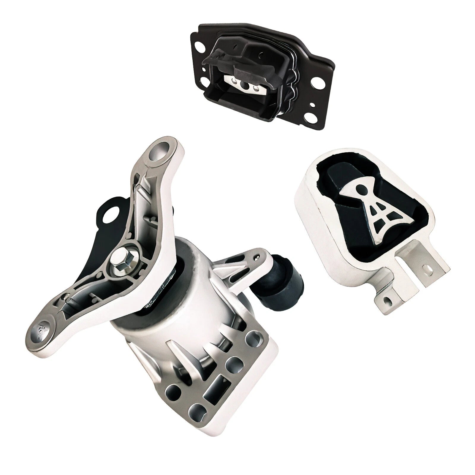 3x Motor Mount Set for Ford Fusion (2013–2018) 2.0L Auto Transmission