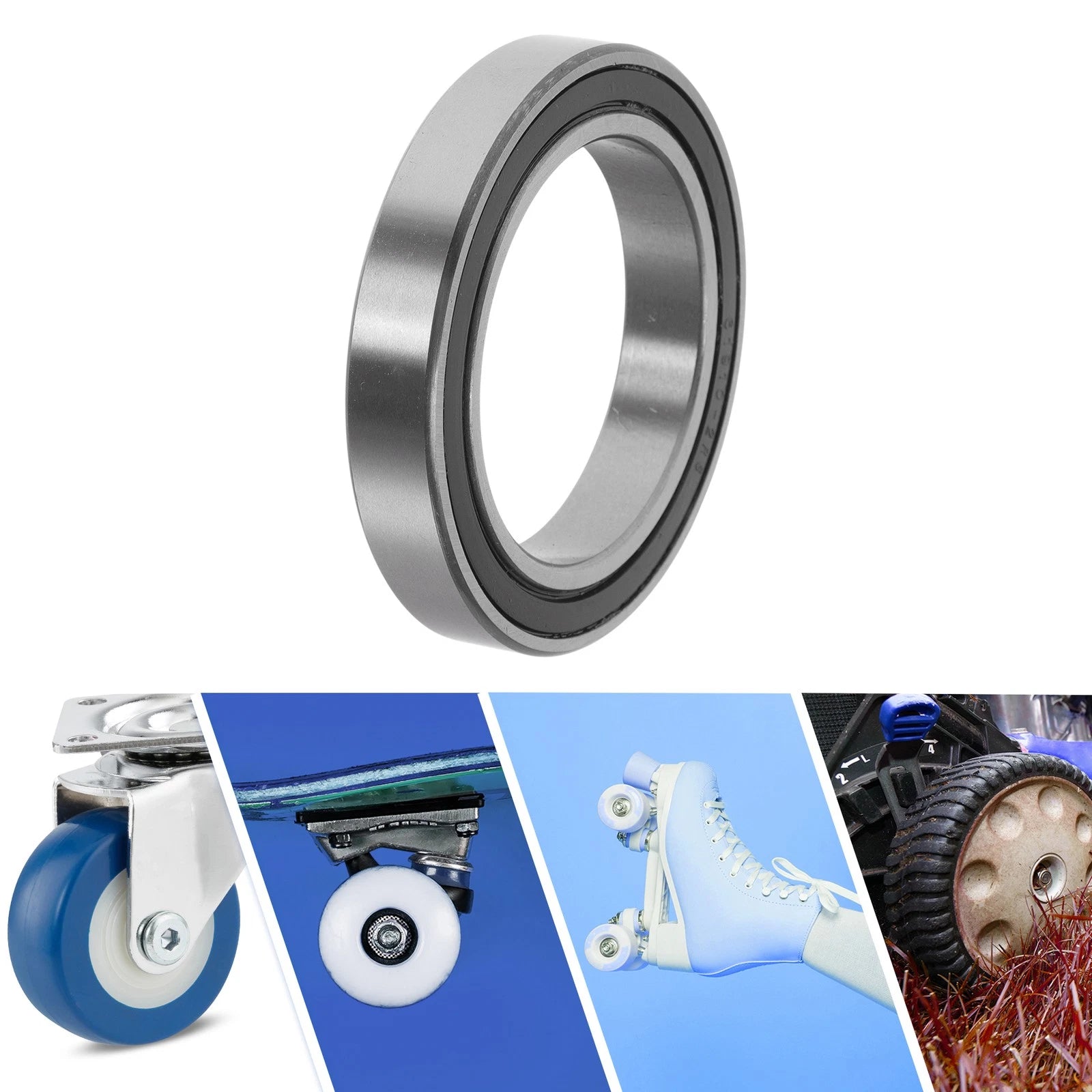 Deep Groove Ball Bearing 50x72x12mm for Various Models (6910VV)