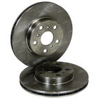 2 x Front Disc Brake Rotors for Toyota Camry SV20 SV21 SV22 (1987-1992)