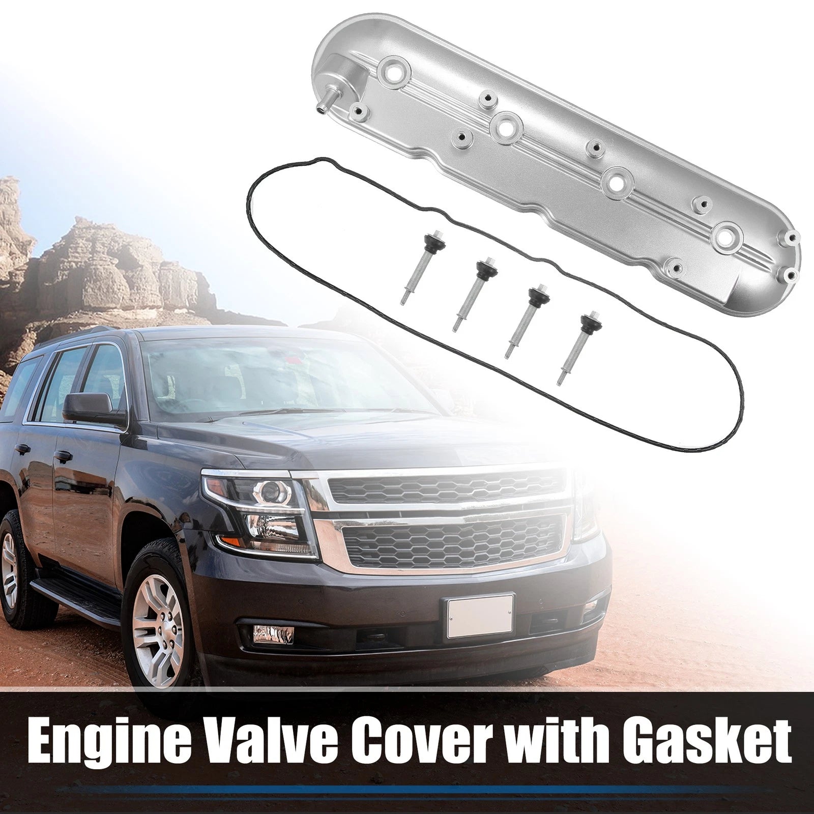 Driver Side Valve Cover for Chevy Silverado Tahoe GMC Sierra Yukon (2007–2014) 12570427
