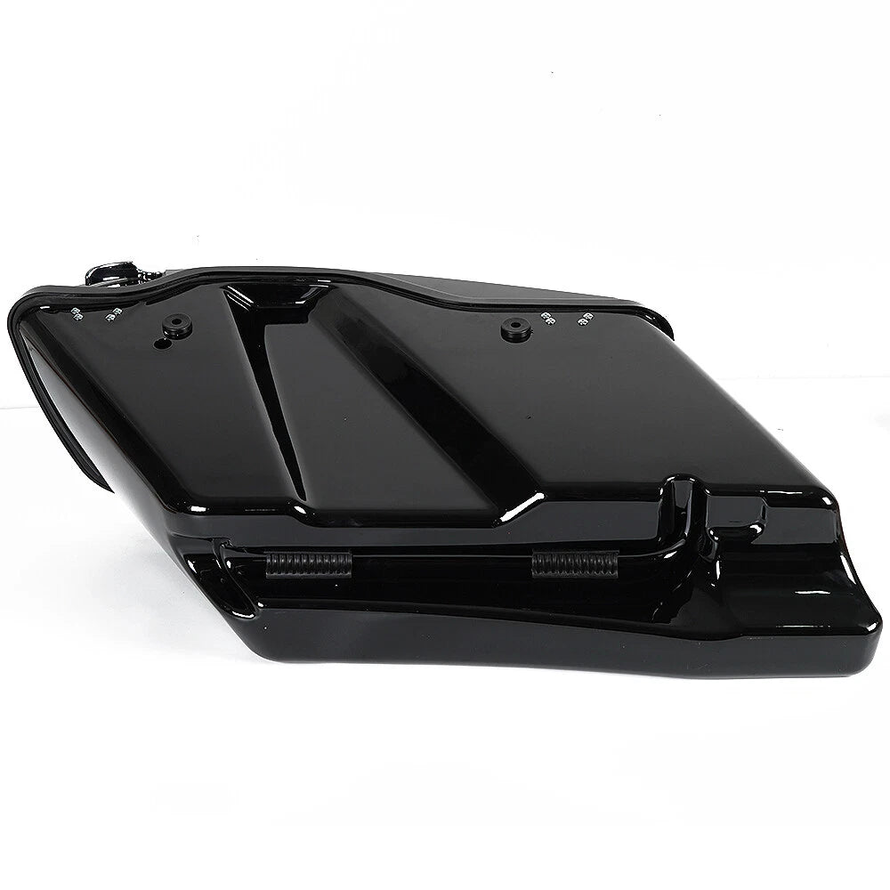 4" CVO Stretched Extended Hard Saddlebags w/ 5x7" Speaker Lid for Harley (2014–2023)