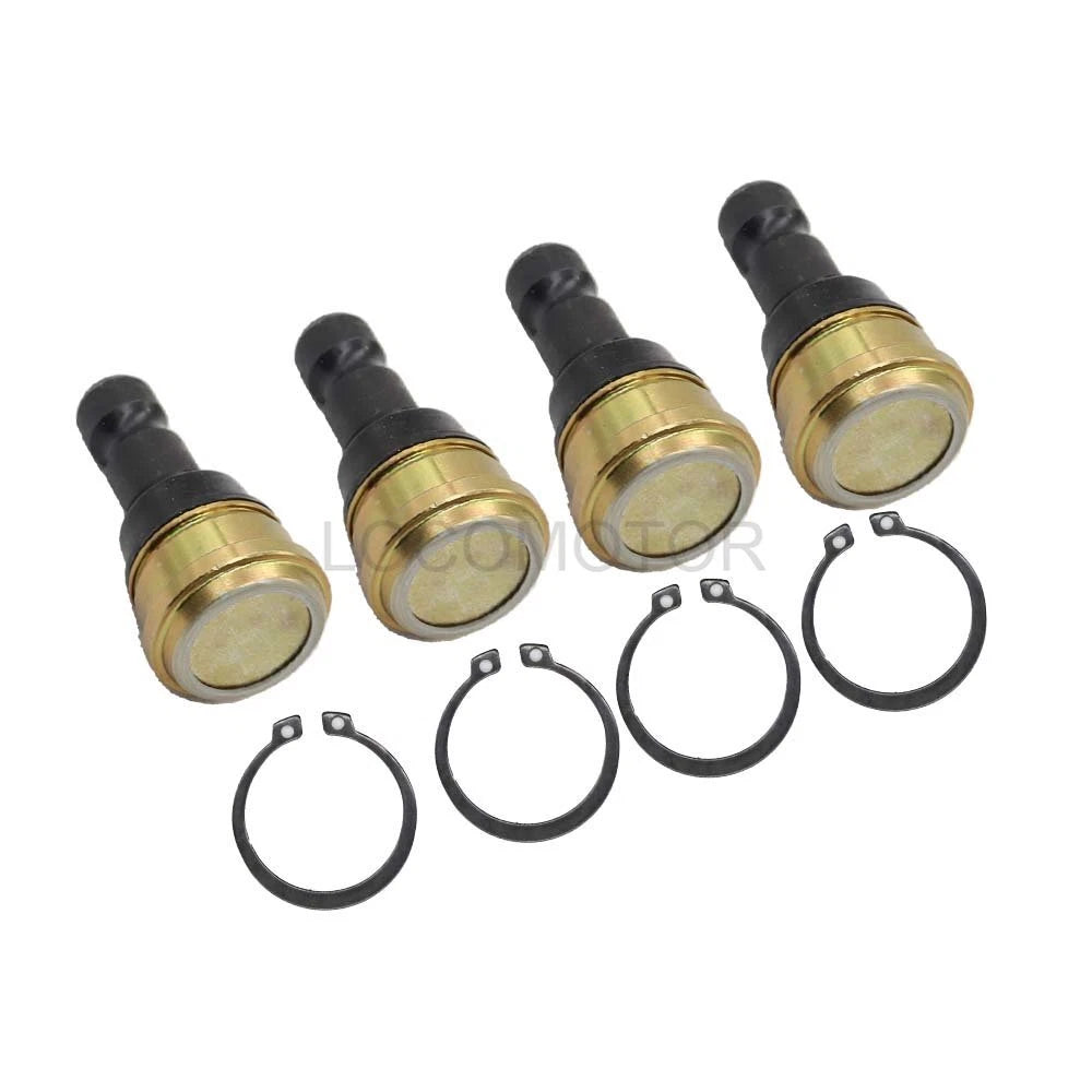 Set of 4 Upper Lower Front Ball Joints for Polaris RZR 570 800 900 (2011–2019)