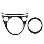 Carbon Fiber Gear Shift Panel Cover Trim for Fiat 500 (2012-2015)