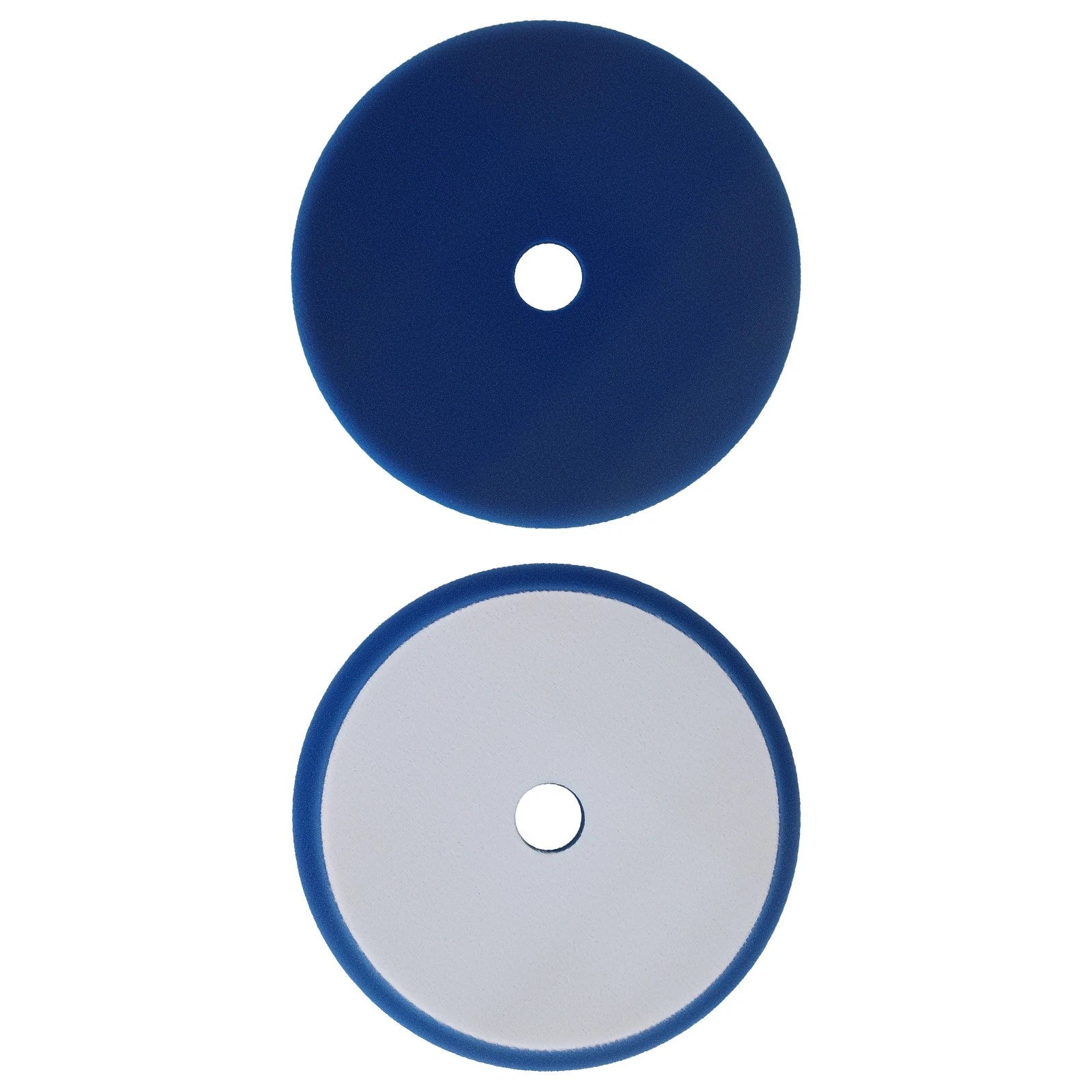 2PC Fine Buffing Sponge Pads for Car Polishing (6 Inch) (5 Inch)