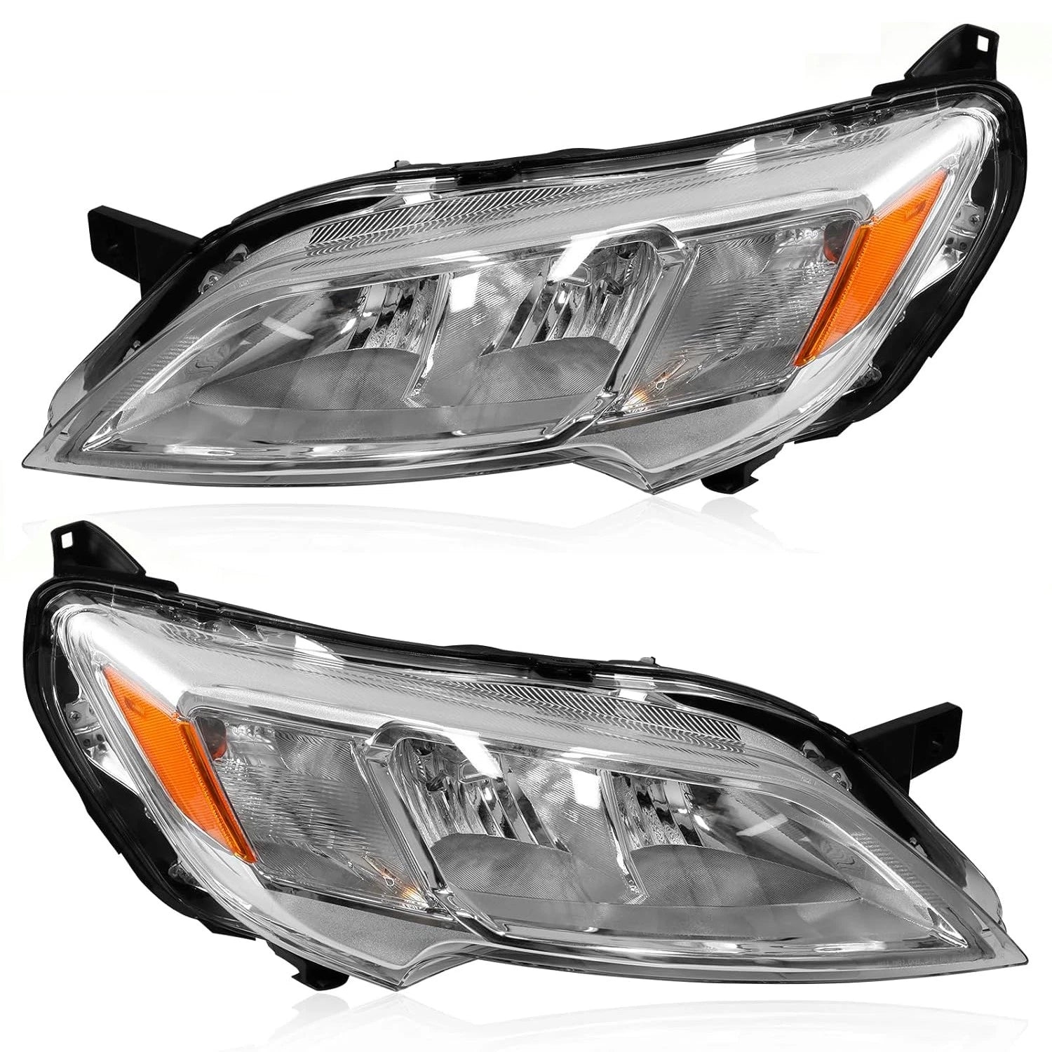 Set of 2 Halogen Headlights for 2023-2026 Dodge Ram Promaster 1500 2500