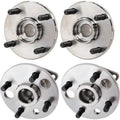 Set of 4 Wheel Hubs for Chevy (Front & Rear)