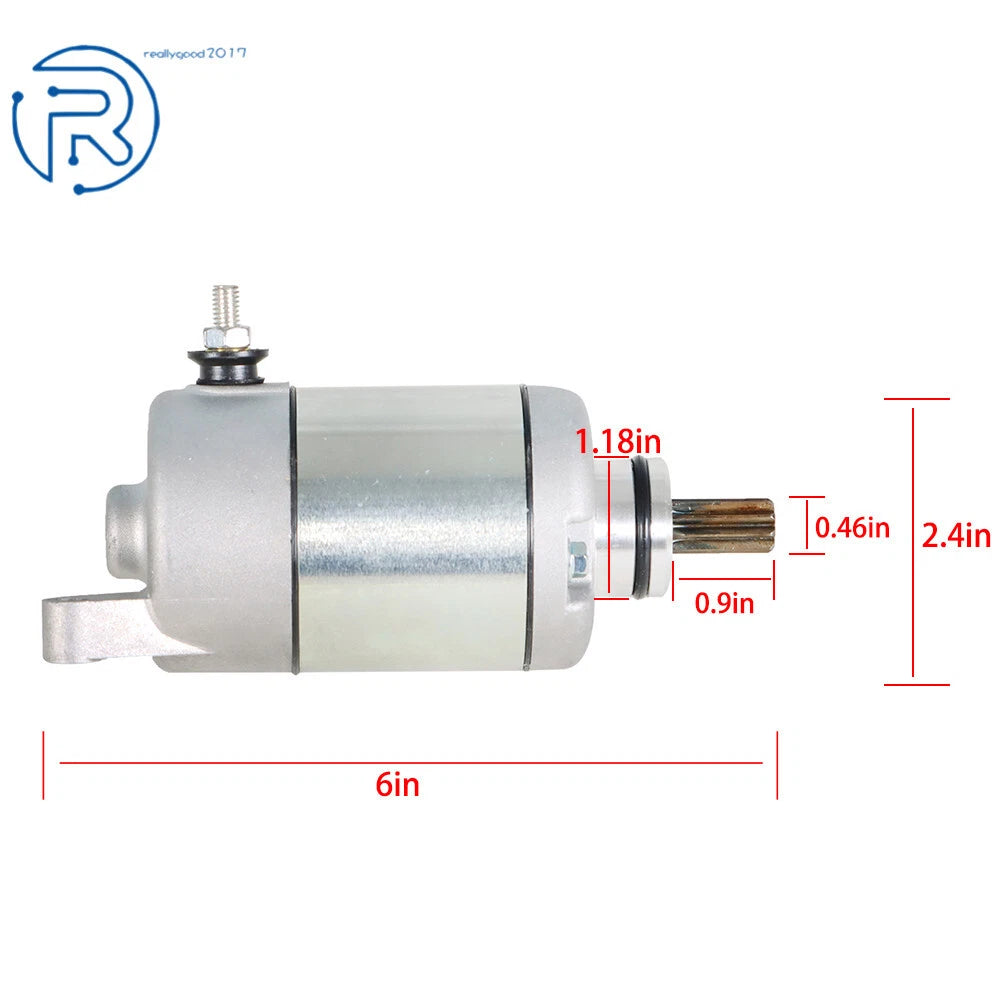 Starter Motor Assembly for Yamaha YFZ450 YFZ450V (2004–2023) 5TG-81890-00-00 5TG-81800-00-00