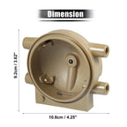 Ignition Distributor Cap with Rotor for Ford 4 Cylinder Tractors (745065496848)