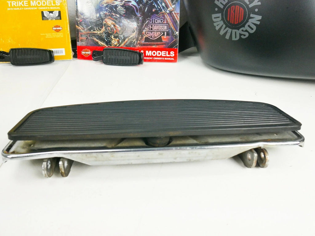 Chrome Front Driver Floorboard for Harley Davidson Touring (1983–2023)
