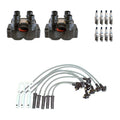 Set of 2 Ignition Coil Wires & 8 Platinum Spark Plugs for Ranger B2500 (1998–2006)