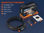 LED Headlight for Camping (2000 Lm, Waterproof, 100m Range)