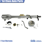 30" Steering Column Shift Tilt with Key & Wheel Adapter for Auto