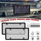 License Plate Cover Frame Kit for Any Standard US Plate (Universal)