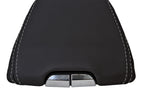Center Console Lid Armrest Cover for Cadillac SRX (2010–2016) Leather Gray Stitch
