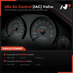 Idle Air Control Valve for Nissan Maxima INFINITI I30 (1996–1998)