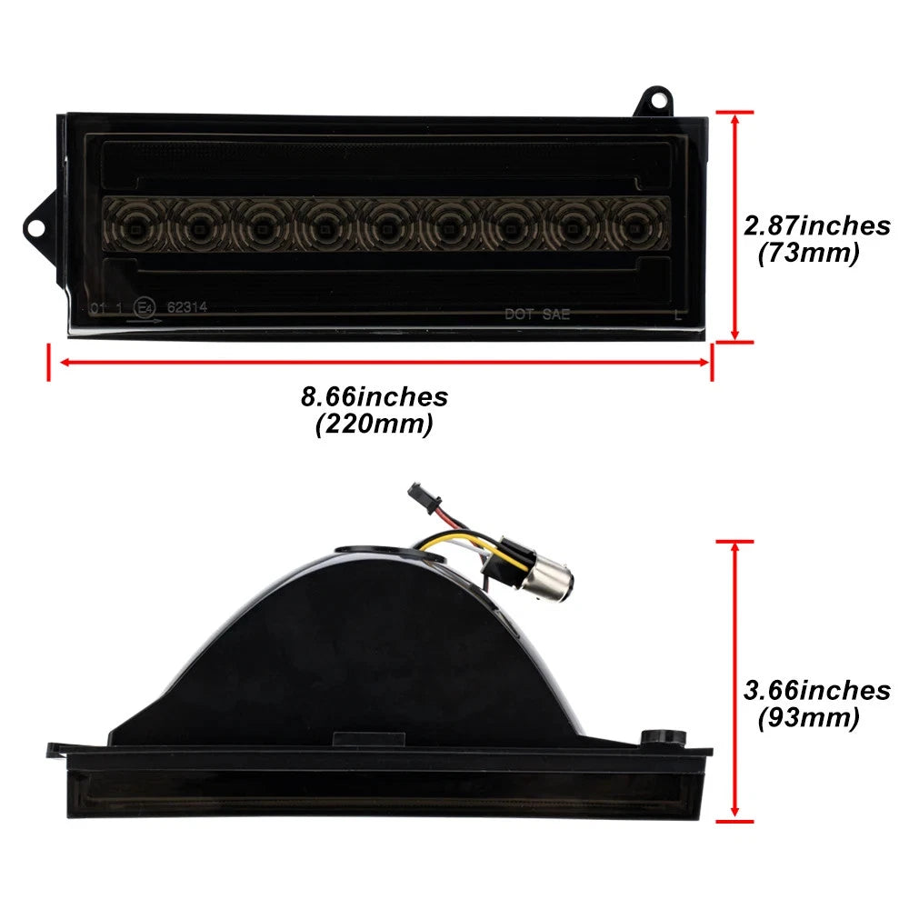 LED DRL Turn Signal Parking Corner Light for Jeep Cherokee XJ (1984–1996)