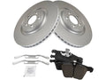 Front Brake Pad and Rotor Kit for Jaguar XJR (2005–2009) RS294JW