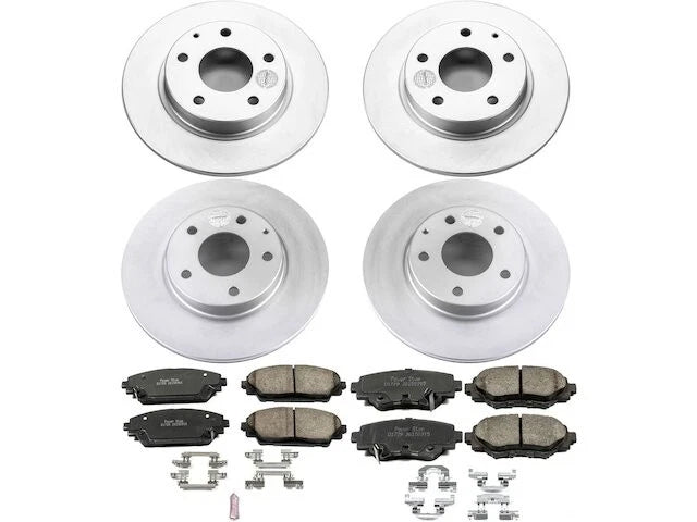 Brake Pad and Rotor Kit for Mazda 3 (2014–2016) DQ459ZW