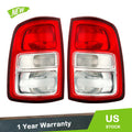 Taillights Pair for RAM 2500 (2019–2022) Outer Brake LED Lamps