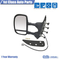 Left Towing Power Mirror for Ford E350 E450 (2009–2016)