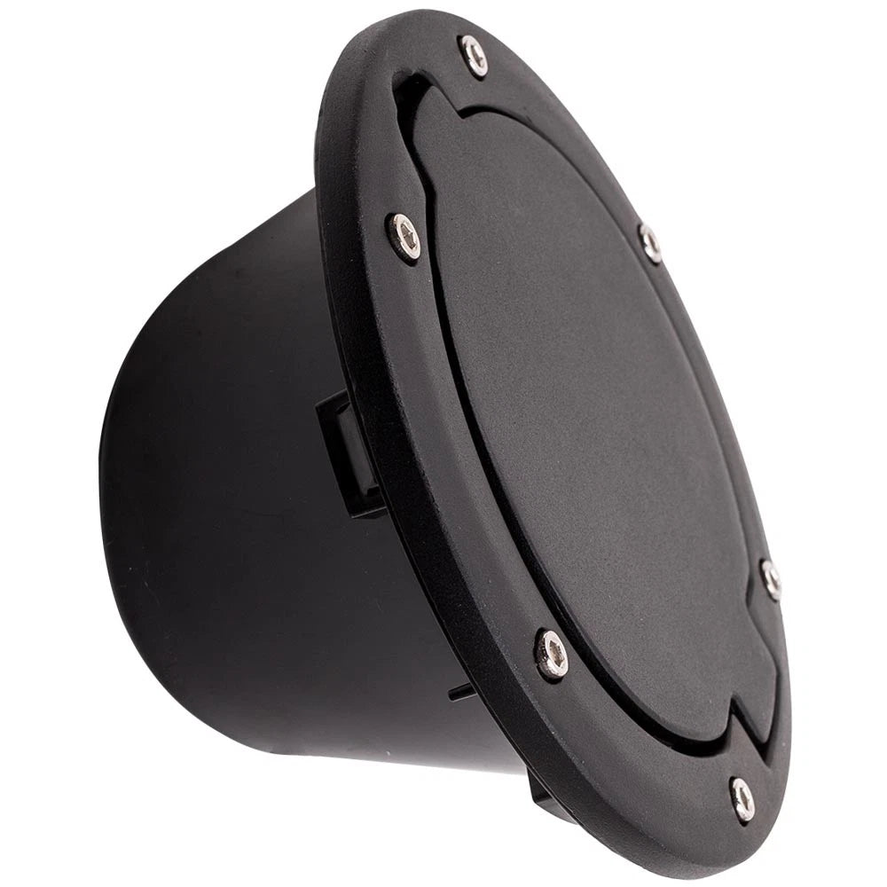 Fuel Filler Door Cover for Jeep Wrangler JK (2007–2018) Black
