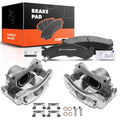 6x Front Brake Calipers and Pads for Cadillac DeVille (2000–2005)
