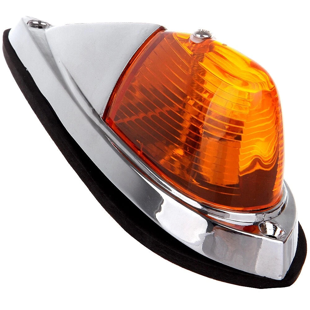Teardrop Roof Light for Semi Trailer Truck (Universal, Amber)