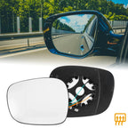 Rear View Mirror Glass Left Heated with Backing Plate for BMW X3
