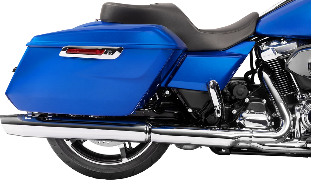 Freedom Seat for Harley-Davidson (2000–2023) - Black Vinyl/Solar Leather