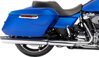 Freedom Seat for Harley-Davidson (2000–2023) - Black Vinyl/Solar Leather