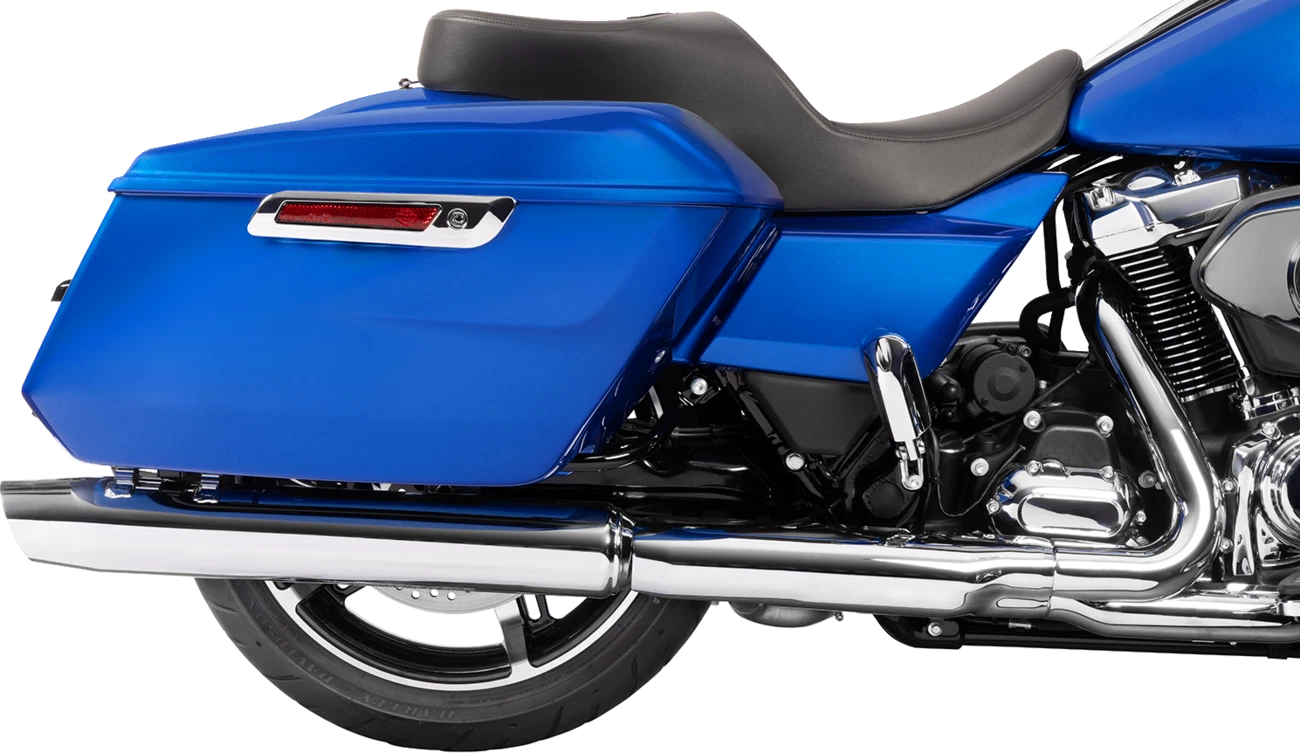 Freedom Seat for Harley-Davidson (2000–2023) - Black Vinyl/Solar Leather