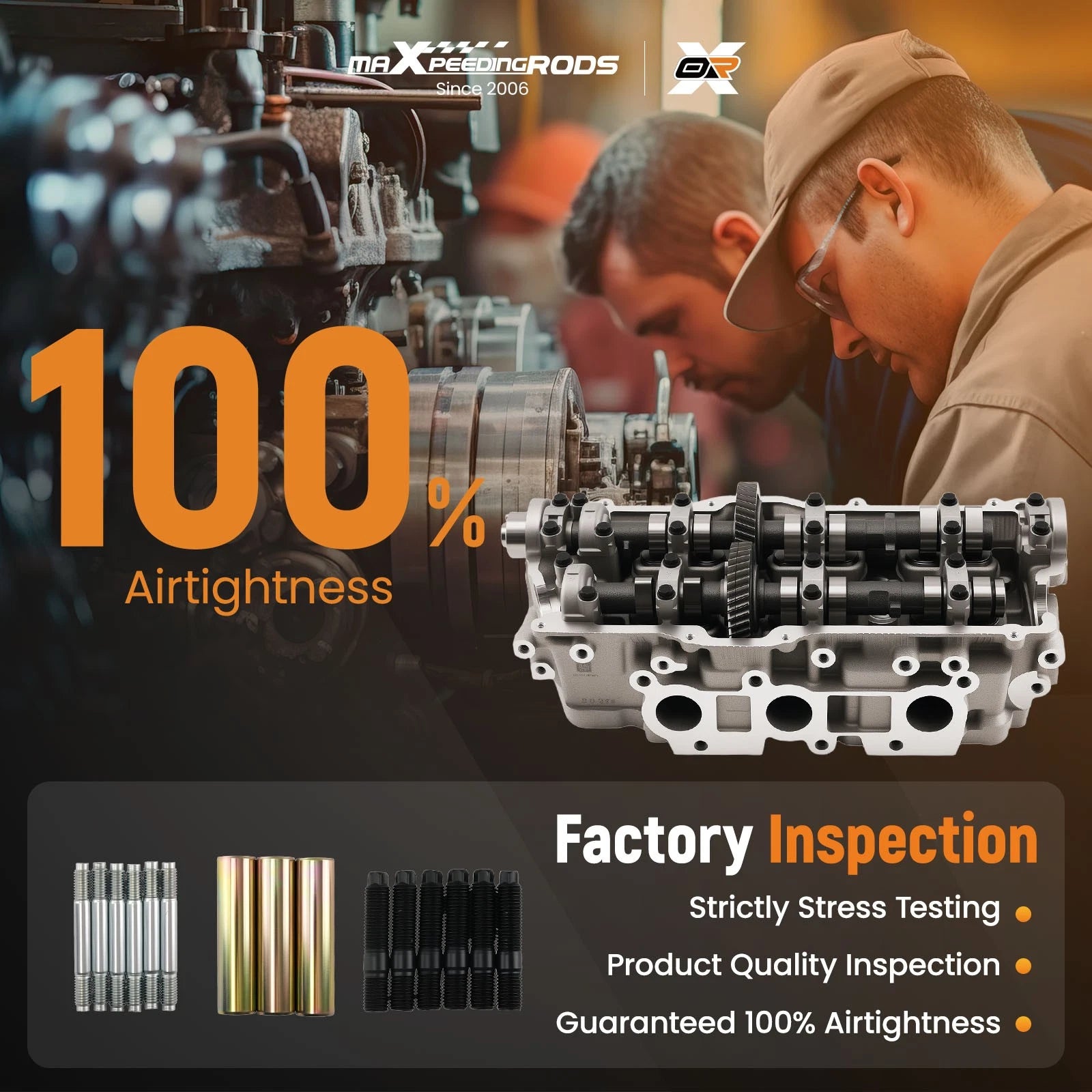 Assembled Cylinder Head for Toyota 4Runner Tacoma 3.4L (1996-2004)