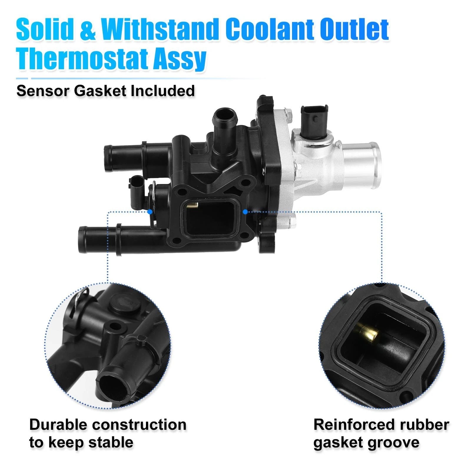 Thermostat Housing Assembly for Chevy Cruze Sonic (2011–2028)