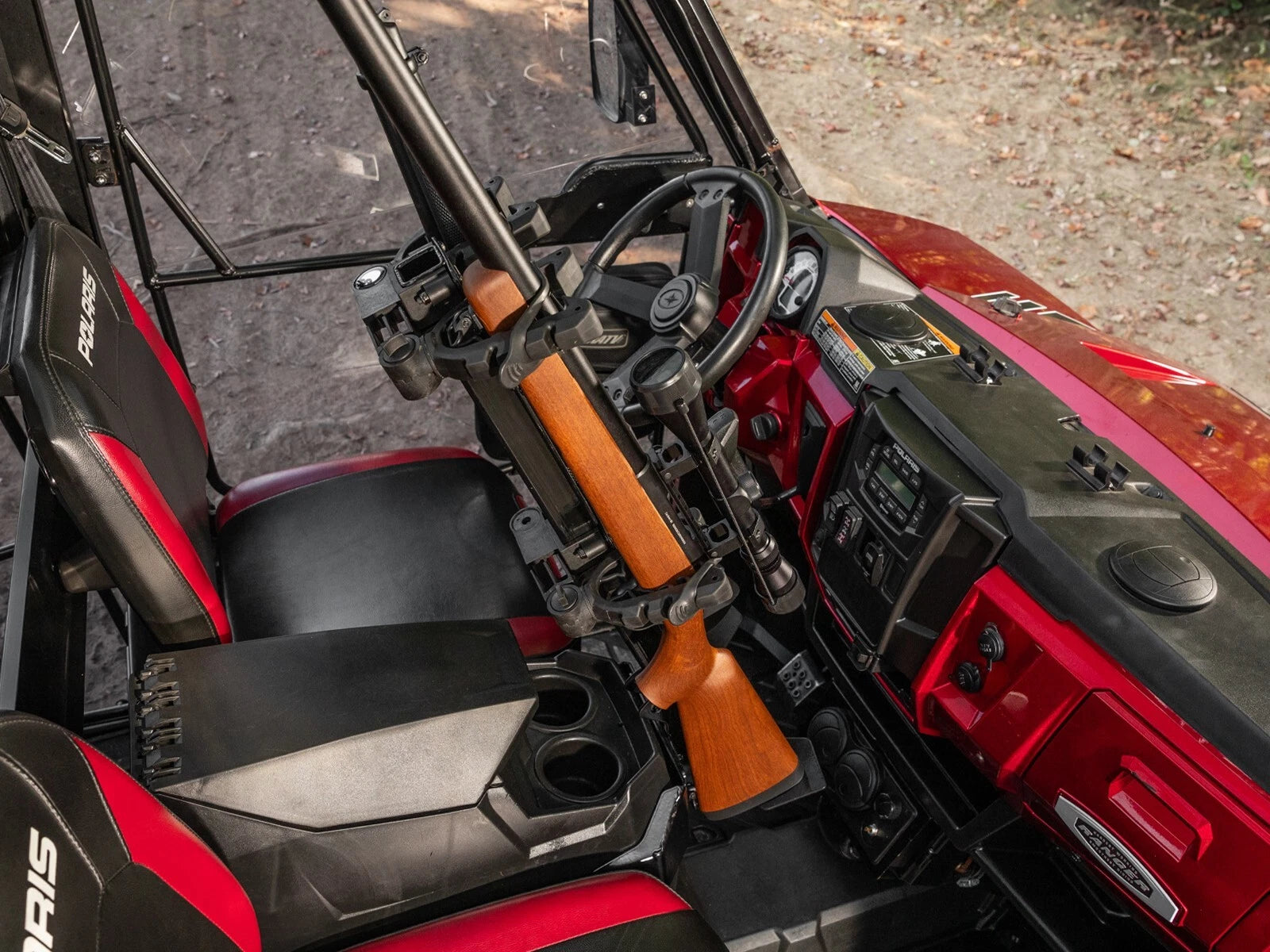 Floor-Mounted Gun Holder for Polaris Ranger XP 570 (2015–2016)