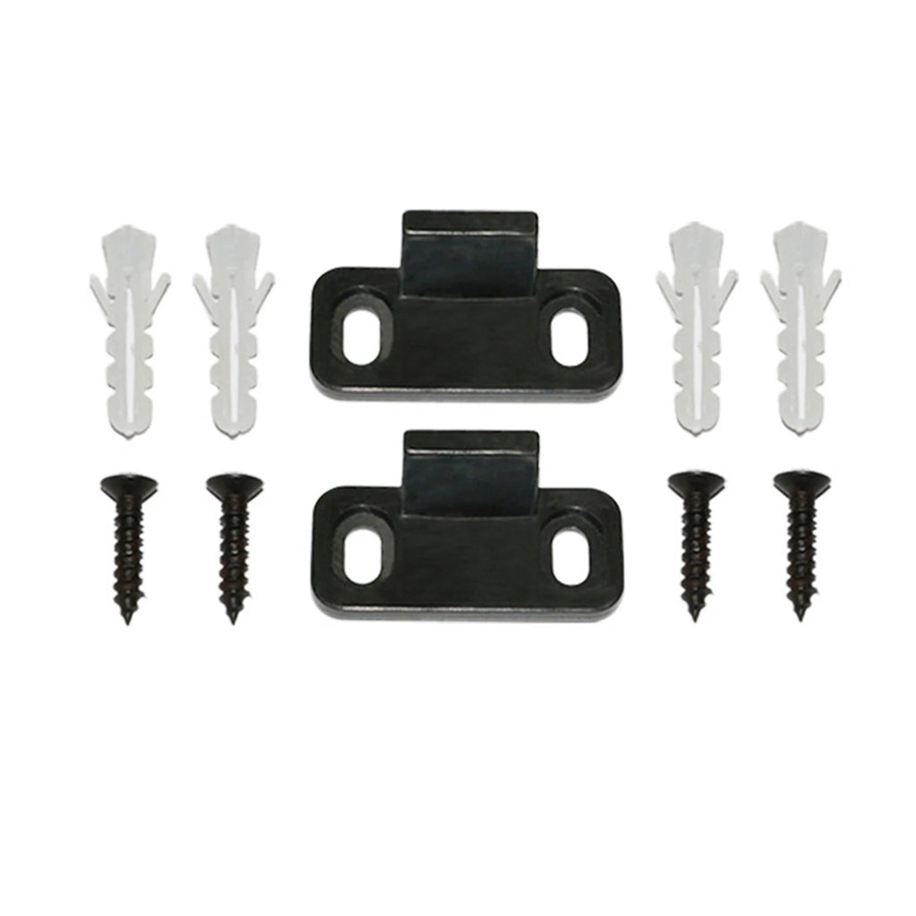 2Pcs Sliding Barn Door Floor Guides for Closet Doors (Universal Fit)