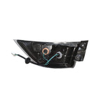 Left Tail Lamp Outer, Black Base for Mitsubishi Lancer (2007–2017)
