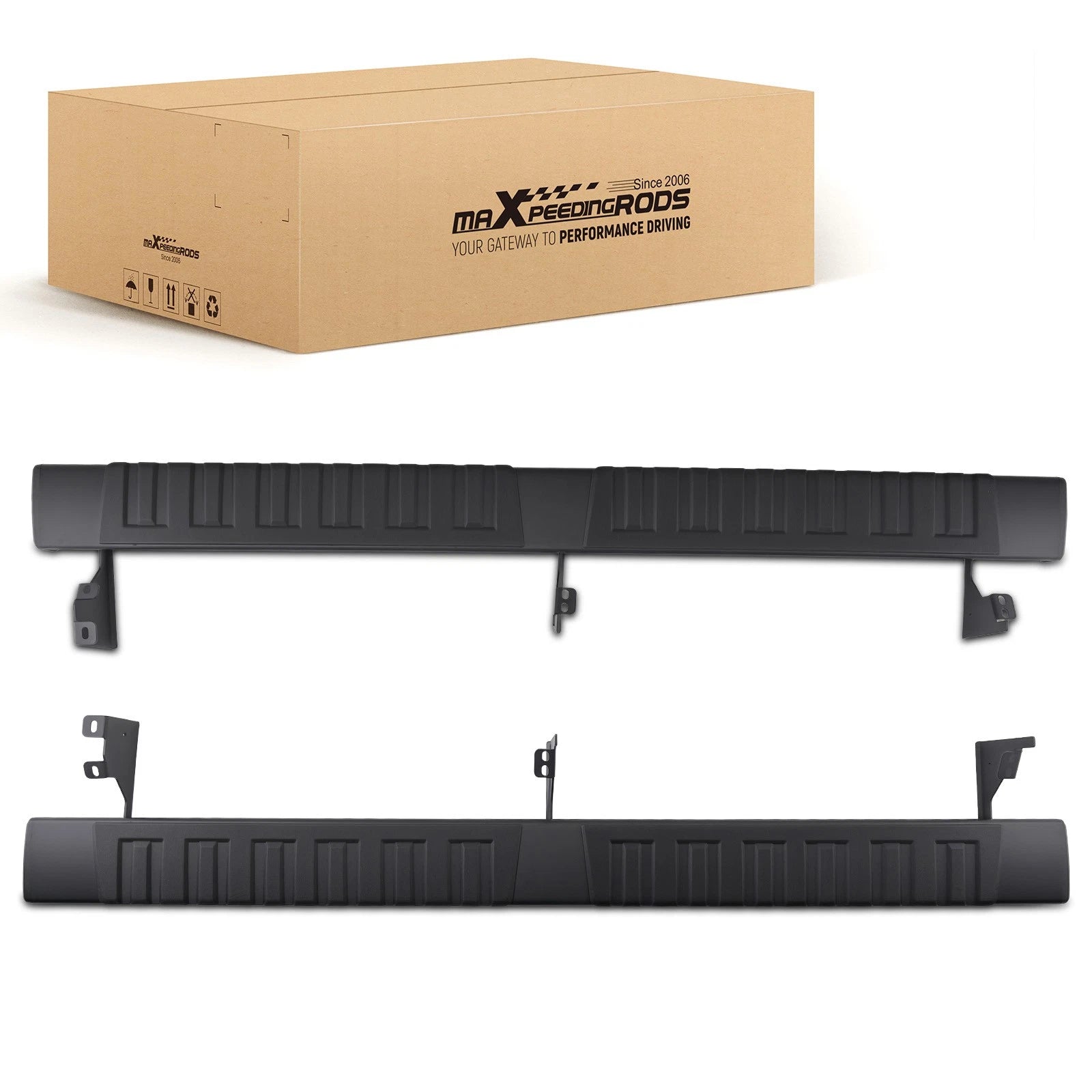 6" Running Boards for Toyota Tacoma Access Cab (2005–2023) Aluminum Anti-Slip