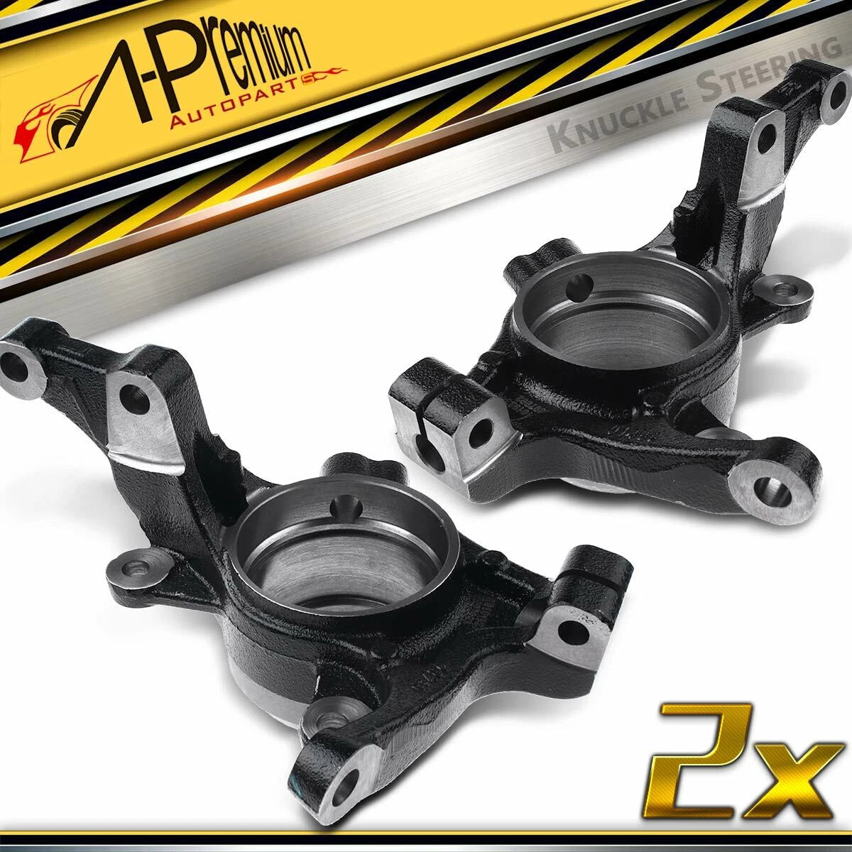 Pair Front Steering Knuckle for Hyundai Sonata Kia Optima (2011)