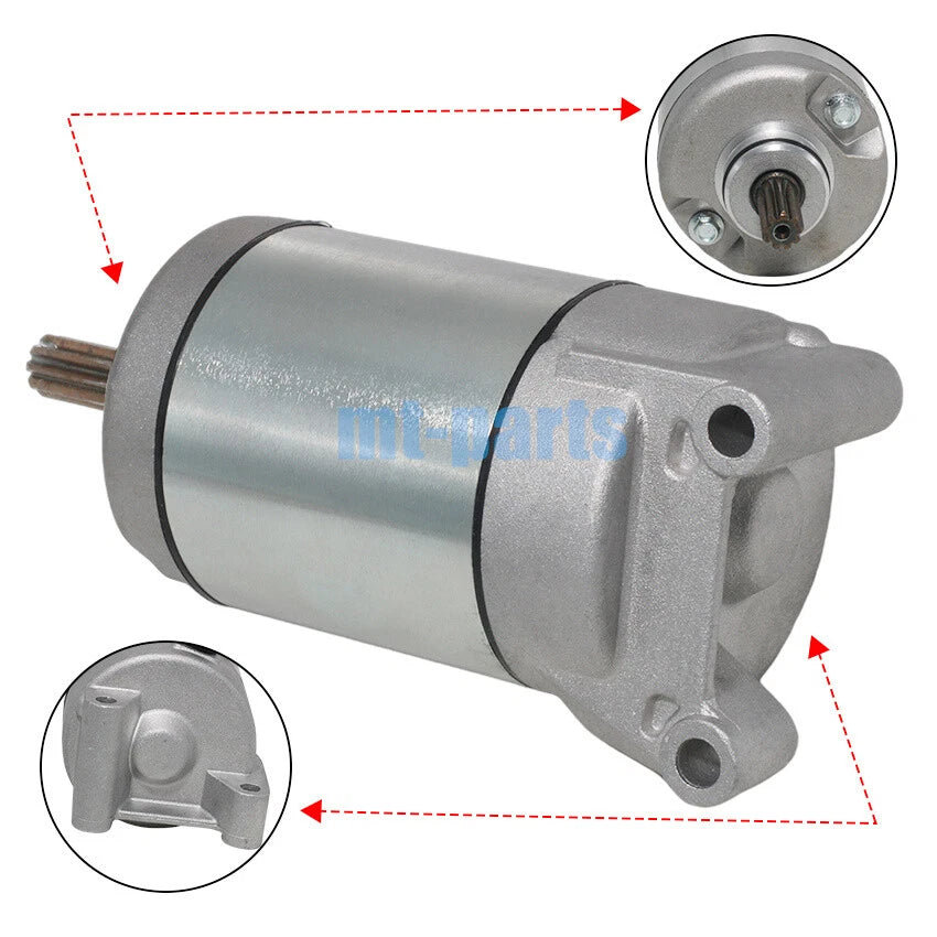 Starter Motor for Honda XR125L (2003–2008), CRF230F (2003–2009), CG125ES (2004–2008), CG125M (2001)
