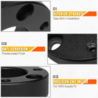 3" Leveling Lift Spacers for Dodge Ram 1500 4WD (2006–2016)