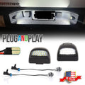 2X White LED License Plate Light for Chevy Traverse (2009–2012)